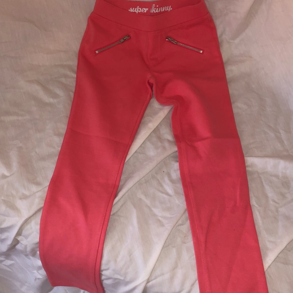 Gymboree Super Skinny Coral Pants